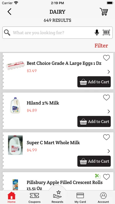 Super C Mart سکرین شاٹس