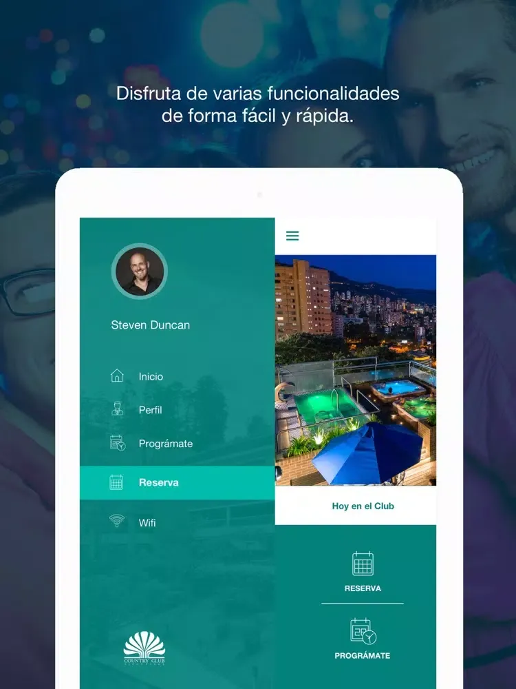 تصاویر Country Club Ejecutivos iPad 