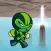 Iron Teen Run Game - Green Titan Man Version