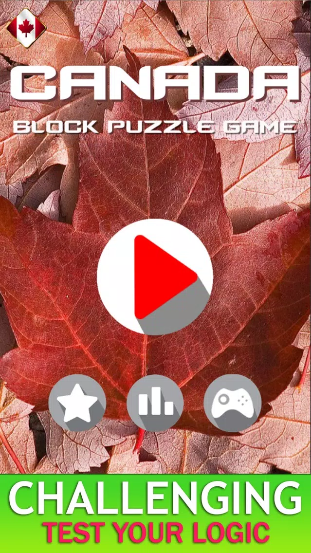 Canada Blocks - Brick Puzzle Game Screenshots
