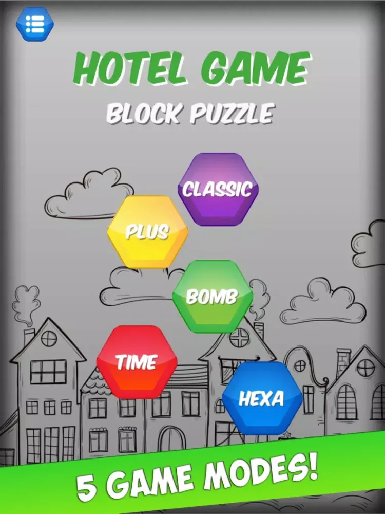 Captures d'écran de Free Block Puzzle Hotel - Train Your Brain iPad 