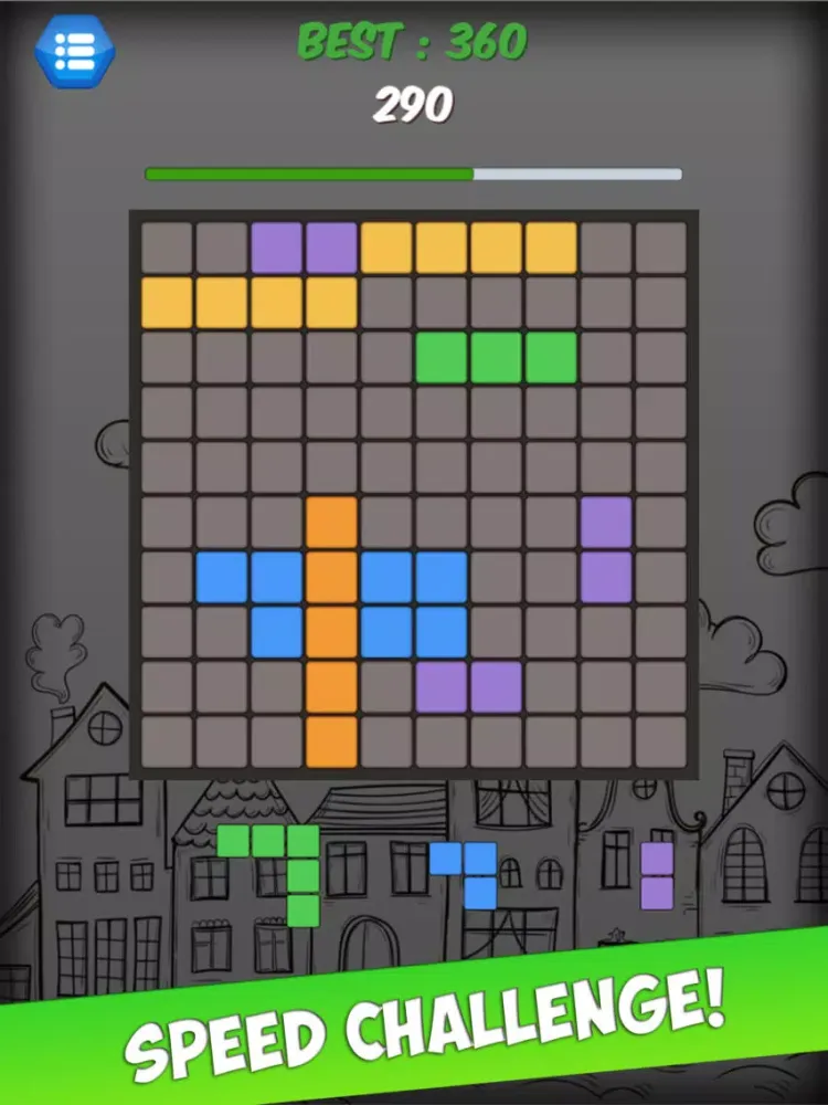 Captures d'écran de Free Block Puzzle Hotel - Train Your Brain iPad 