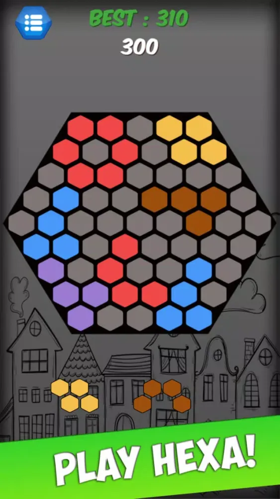 Captures d'écran de Free Block Puzzle Hotel - Train Your Brain