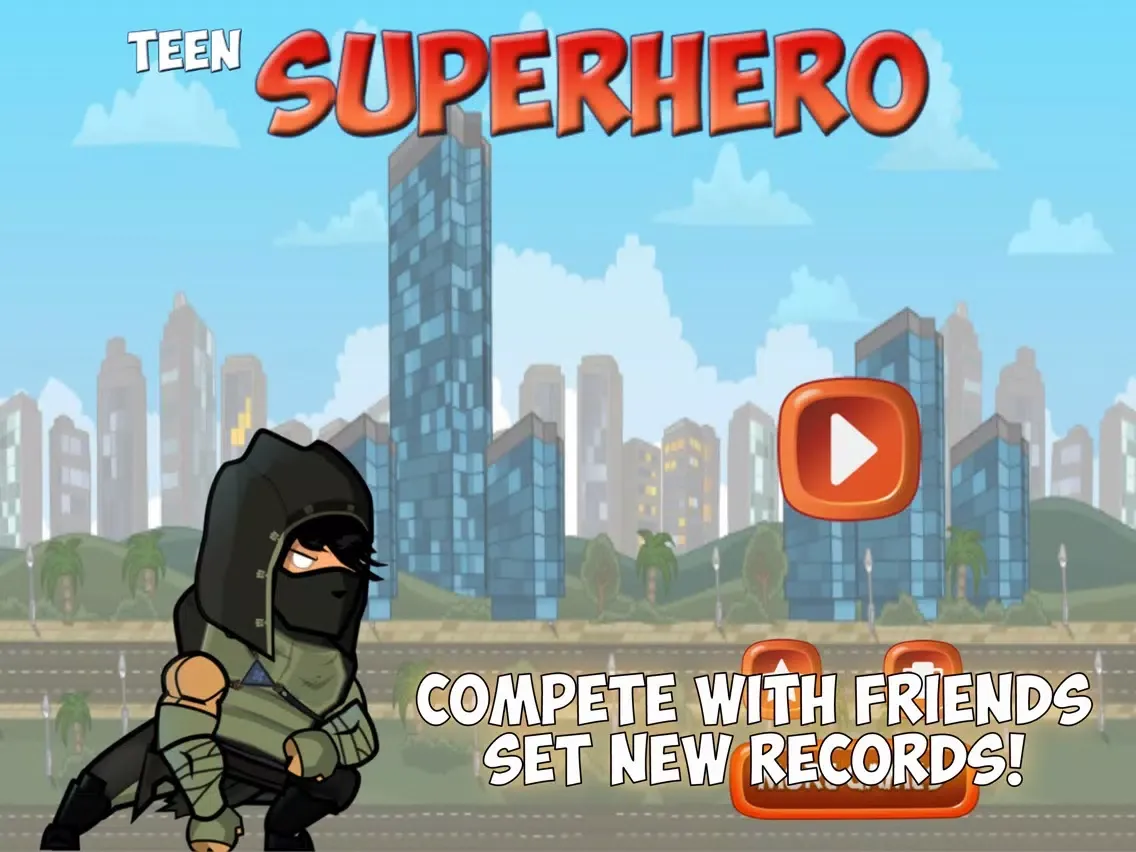 ภาพหน้าจอของ Teen Superhero - Titans Squad Version iPad 