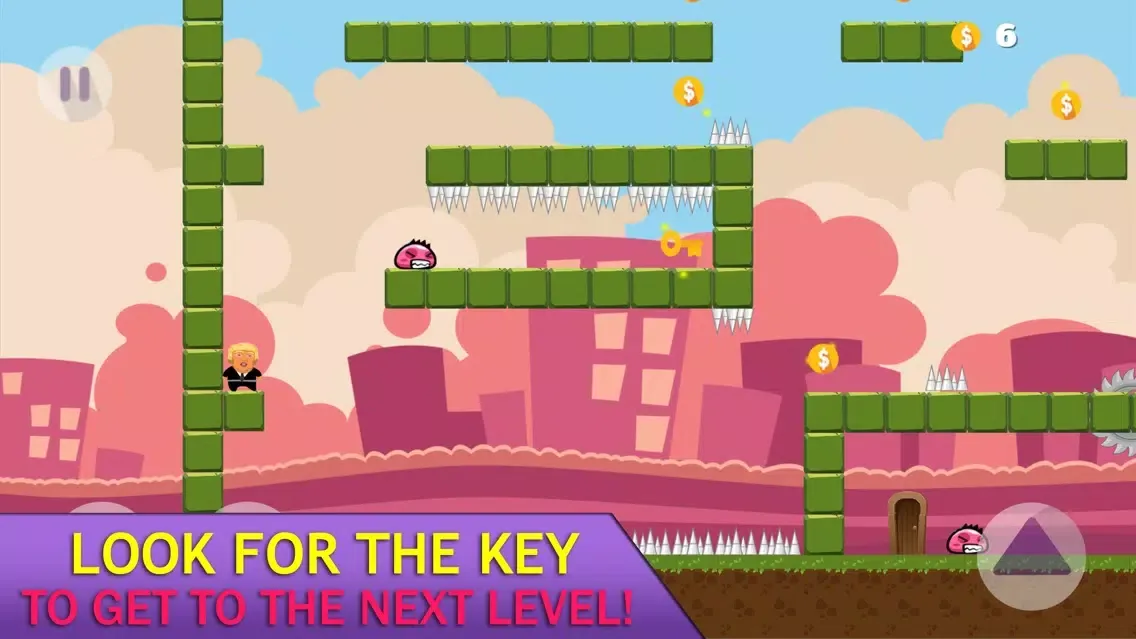 Trump Run Adventure - White House Escape Game应用截图