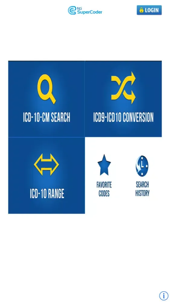 Screenshot di ICD-10 Search