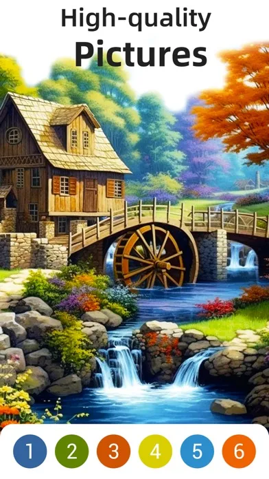 Super Color® - Paint by Number سکرین شاٹس