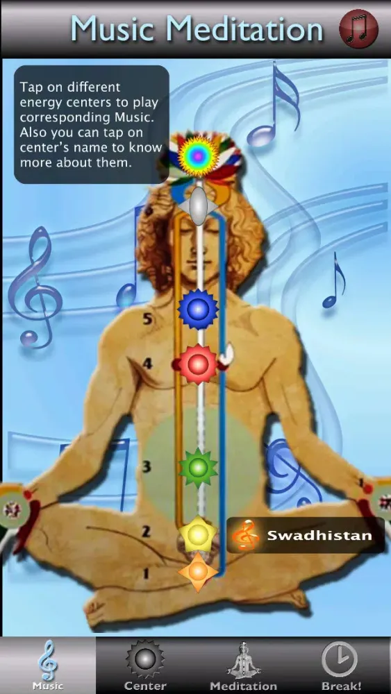 Capturas de pantalla de Musical SahajaMeditation