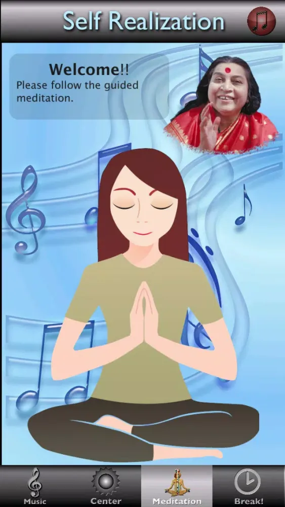 Capturas de pantalla de Musical SahajaMeditation