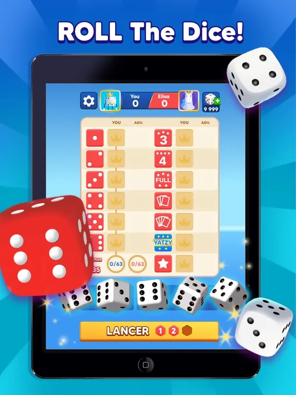 Yatzy Royale - Dice Game iPad  Ekran Görüntüleri