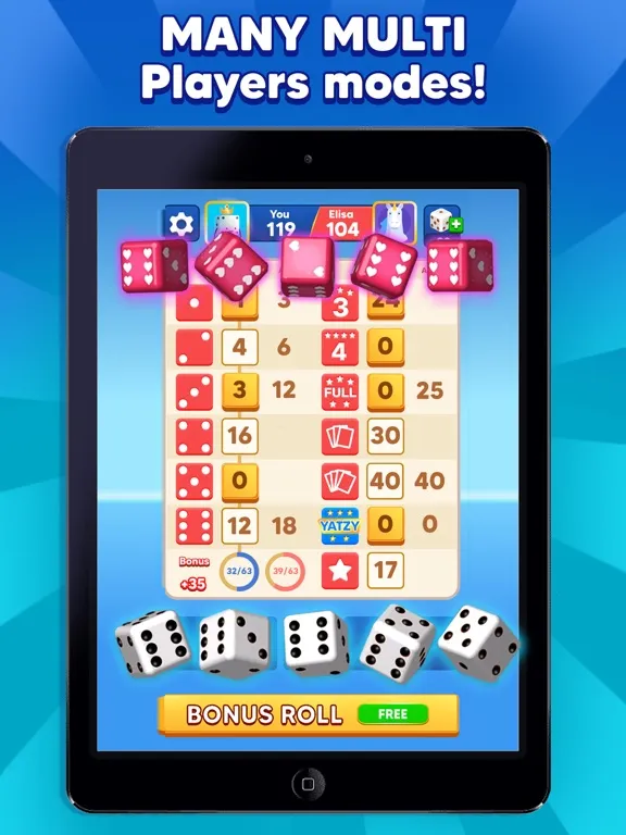 Yatzy Royale - Dice Game iPad  Ekran Görüntüleri