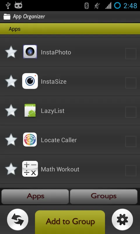 صور Apps Organizer