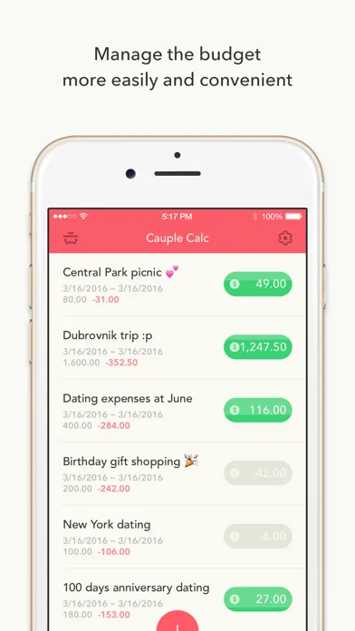 Tangkapan layar Minibudget Pro