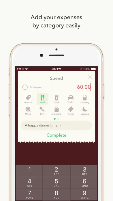 Tangkapan layar Minibudget Pro