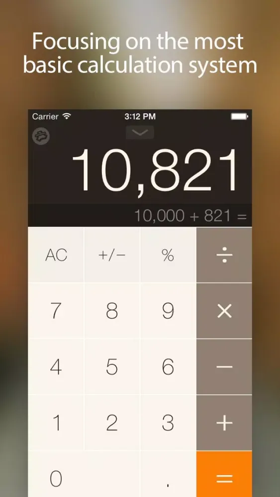 Screenshot di Good Calc - Focusing on the most basic calculation system!
