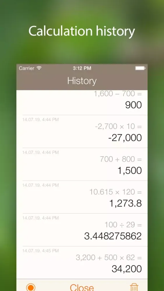 Screenshot di Good Calc - Focusing on the most basic calculation system!