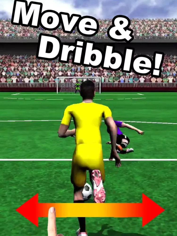Tangkapan skrin Super Dribble Soccer iPad 
