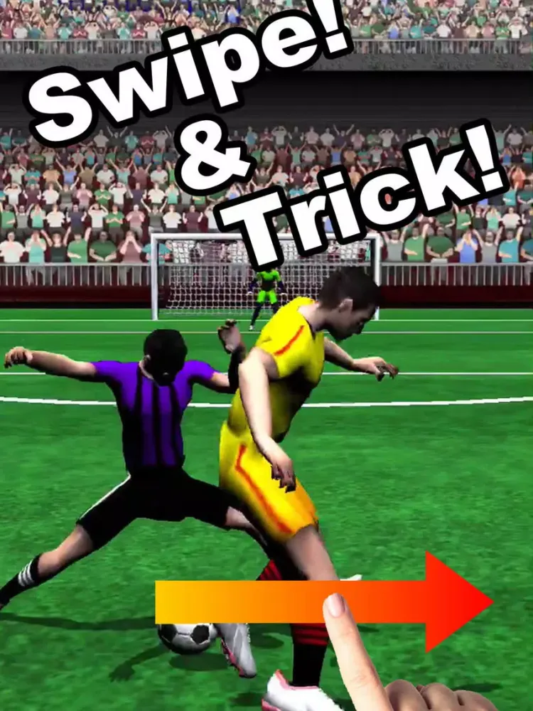 Tangkapan skrin Super Dribble Soccer iPad 