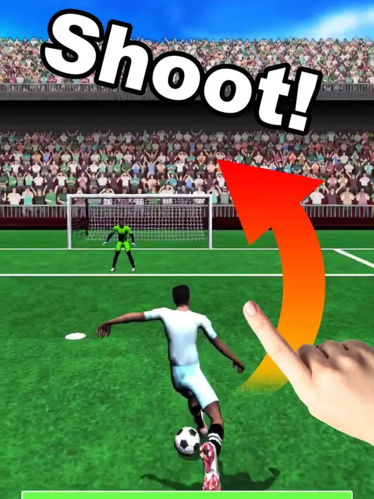 Tangkapan skrin Super Dribble Soccer iPad 
