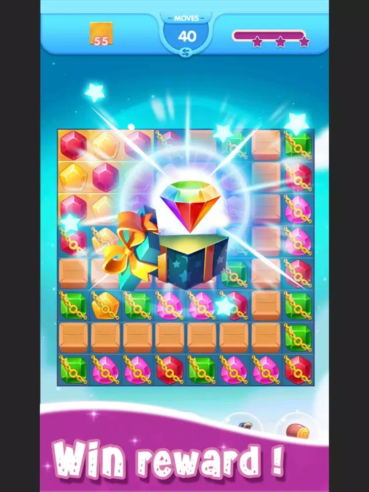 Jewel Match Puzzle Star 2021 iPad  स्क्रीनशॉट