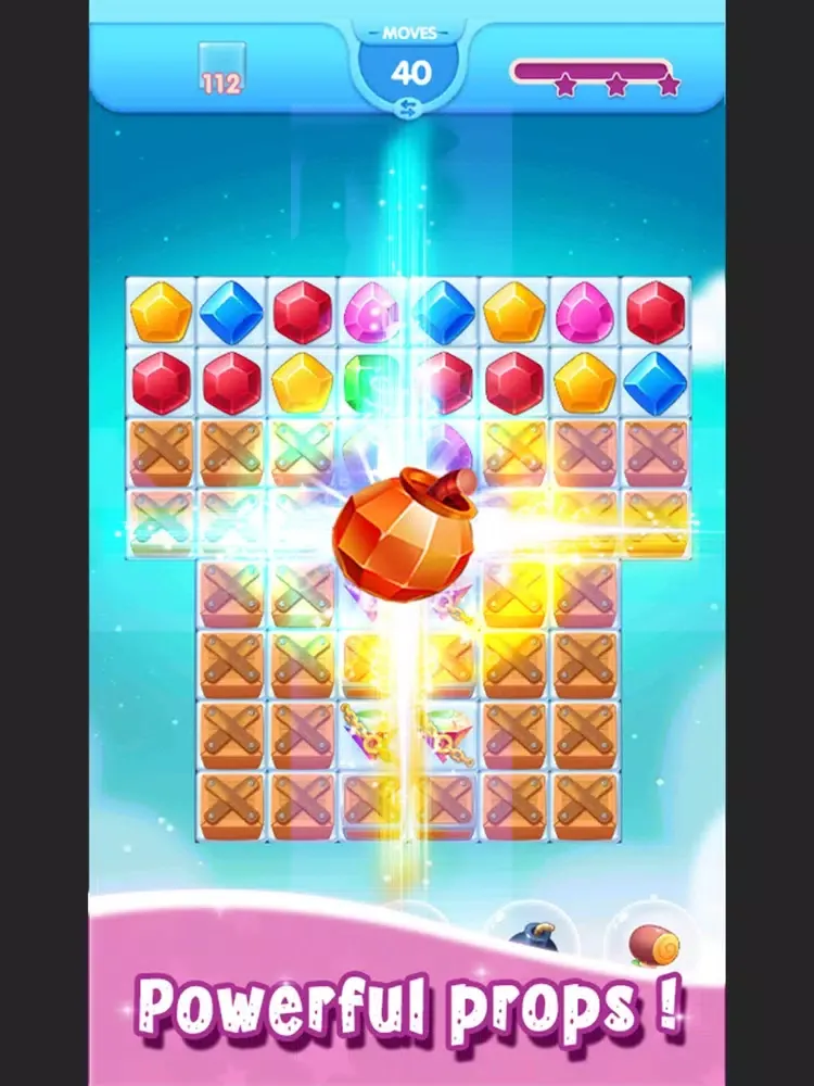 Jewel Match Puzzle Star 2021 iPad  स्क्रीनशॉट
