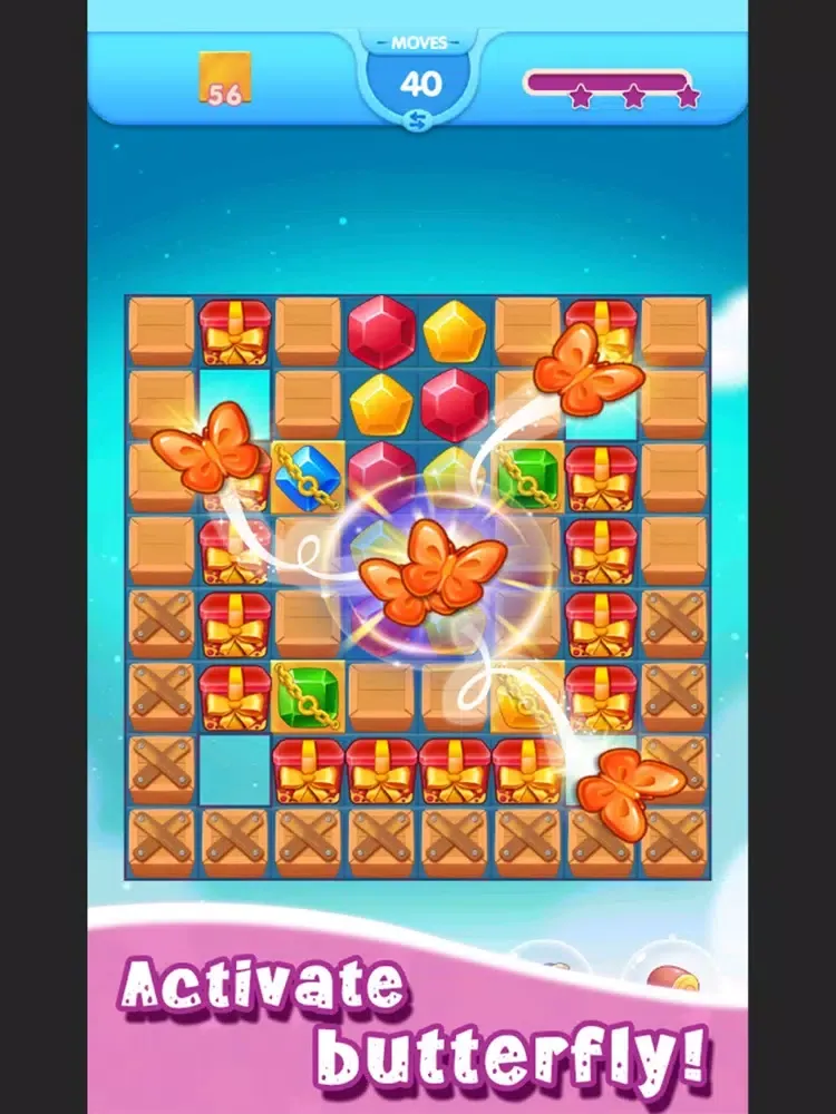Jewel Match Puzzle Star 2021 iPad  स्क्रीनशॉट
