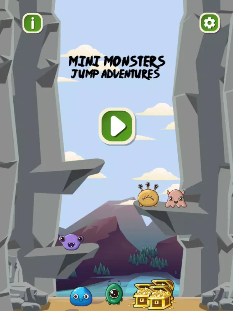 Tangkapan skrin Mini Monsters Jump Adventure iPad 