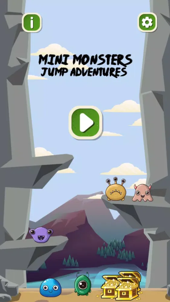 Tangkapan skrin Mini Monsters Jump Adventure