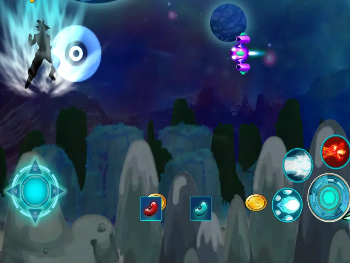 Captures d'écran de Super Dragon Saiyan Fighting iPad 