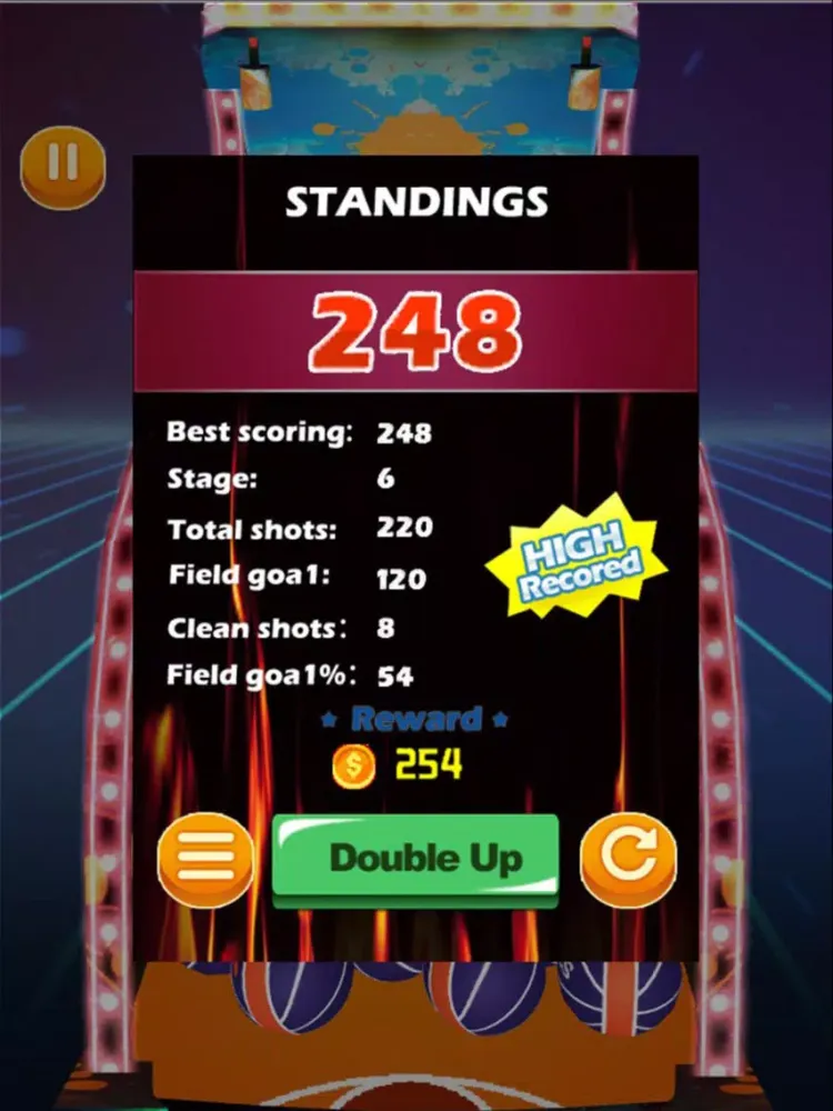 Super Dunk Basketball Machine iPad  স্ক্রিনশট