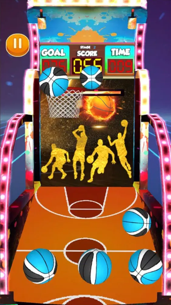 Super Dunk Basketball Machine স্ক্রিনশট