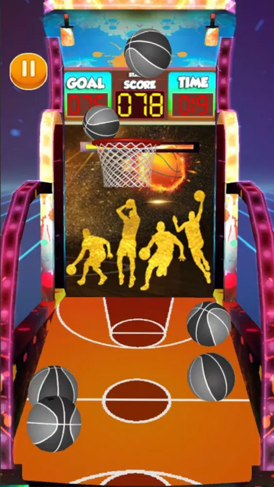 Super Dunk Basketball Machine স্ক্রিনশট