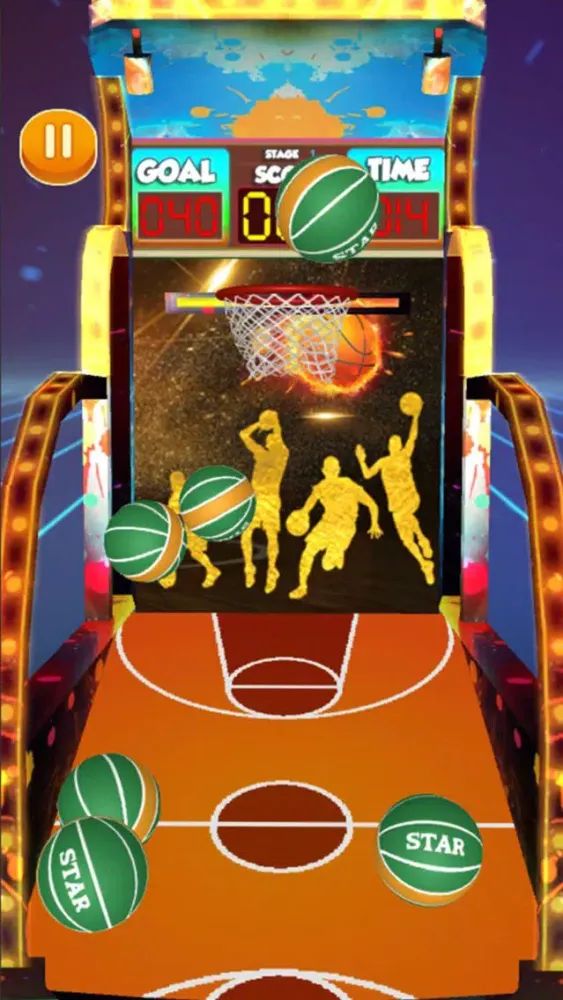 Super Dunk Basketball Machine স্ক্রিনশট