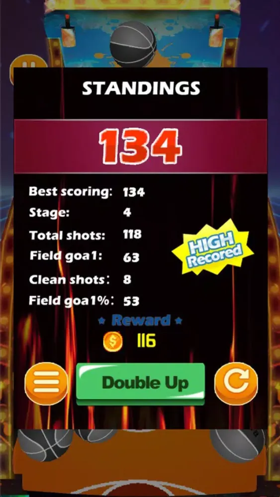 Super Dunk Basketball Machine স্ক্রিনশট