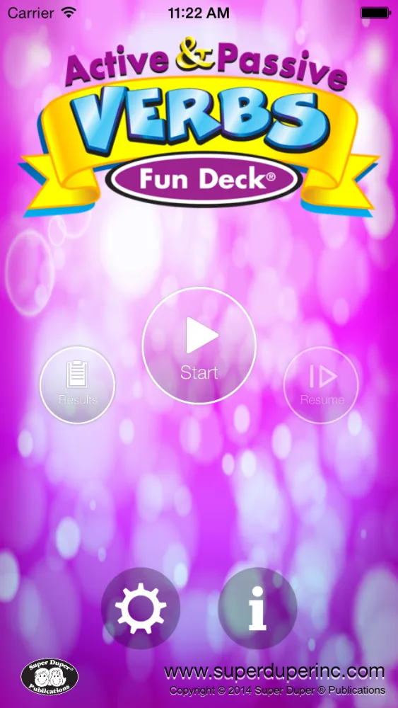 Screenshot di Active & Passive Verbs Fun Deck