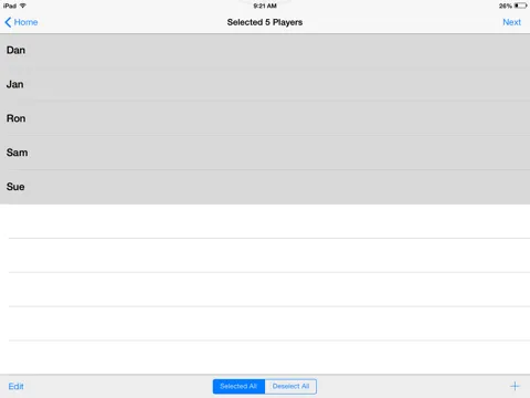 Ảnh chụp màn hình của Has & Have Fun Deck iPad 