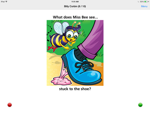 Captures d'écran de What Does Miss Bee See? Fun Deck iPad 