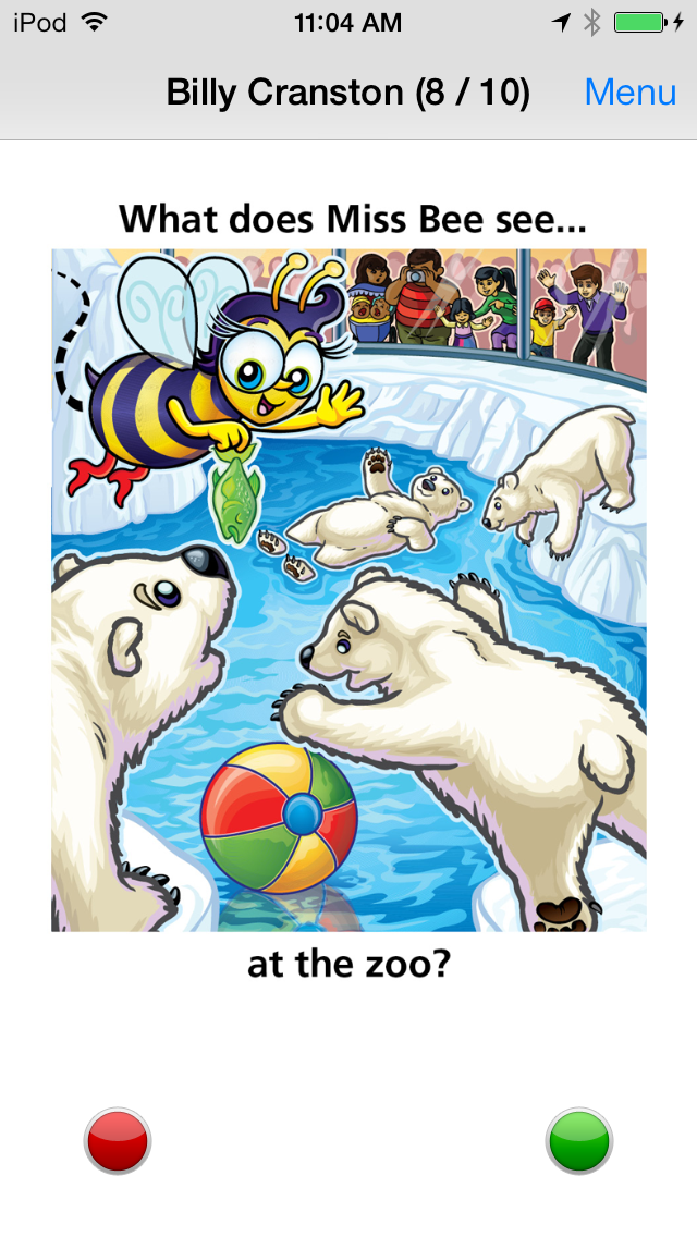 Captures d'écran de What Does Miss Bee See? Fun Deck