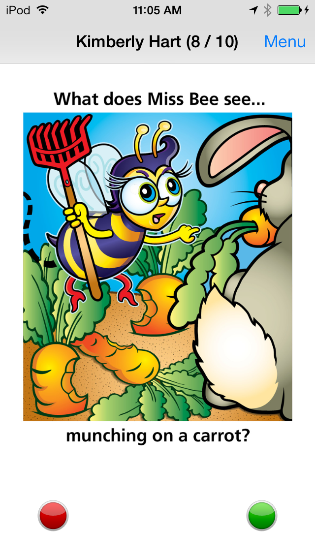 Captures d'écran de What Does Miss Bee See? Fun Deck