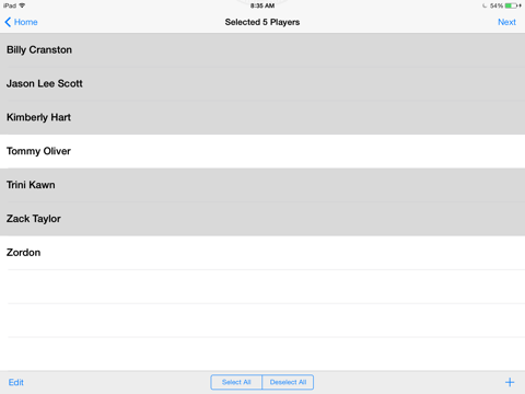 ภาพหน้าจอของ Regular Past Tense Verbs Fun Deck iPad 