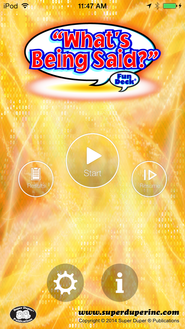 ภาพหน้าจอของ What's Being Said? Fun Deck