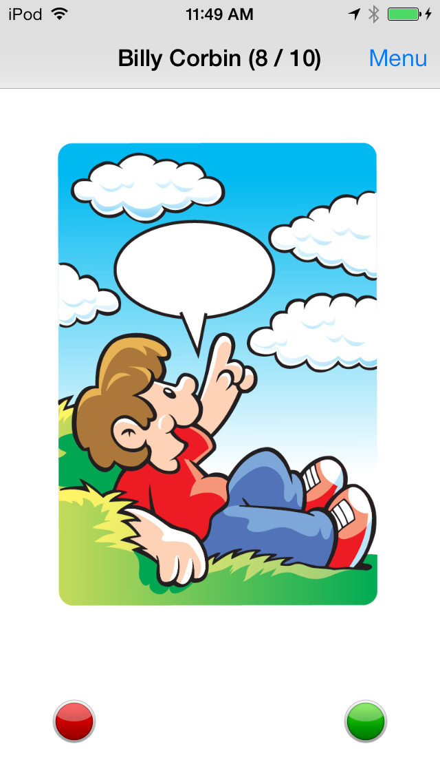 ภาพหน้าจอของ What's Being Said? Fun Deck
