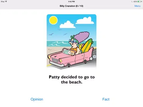 Screenshot di Fact or Opinion? Fun Deck iPad 