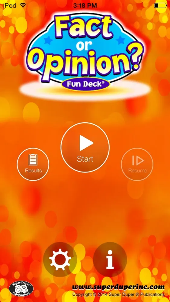 Screenshot di Fact or Opinion? Fun Deck