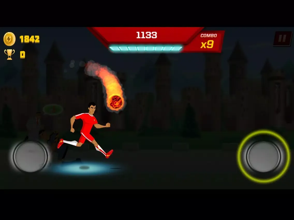 Supa Strikas Dash - Soccer Run iPad  Screenshots