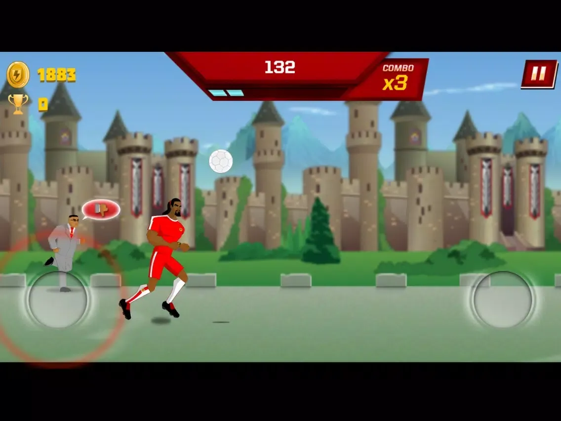 Supa Strikas Dash - Soccer Run iPad  Screenshots