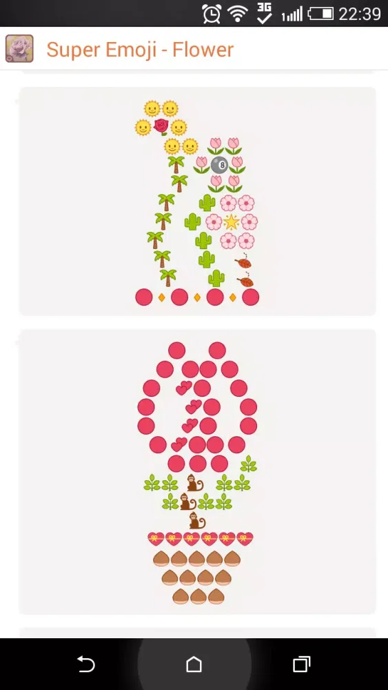 Capturas de pantalla de Flowers Super Emoji