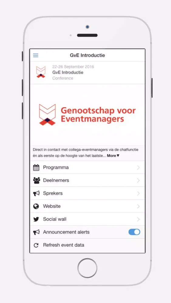 Genootschap voor Eventmanagers স্ক্রিনশট