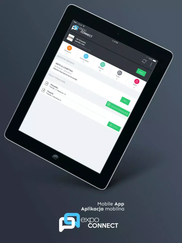 Expo Connect iPad 应用截图