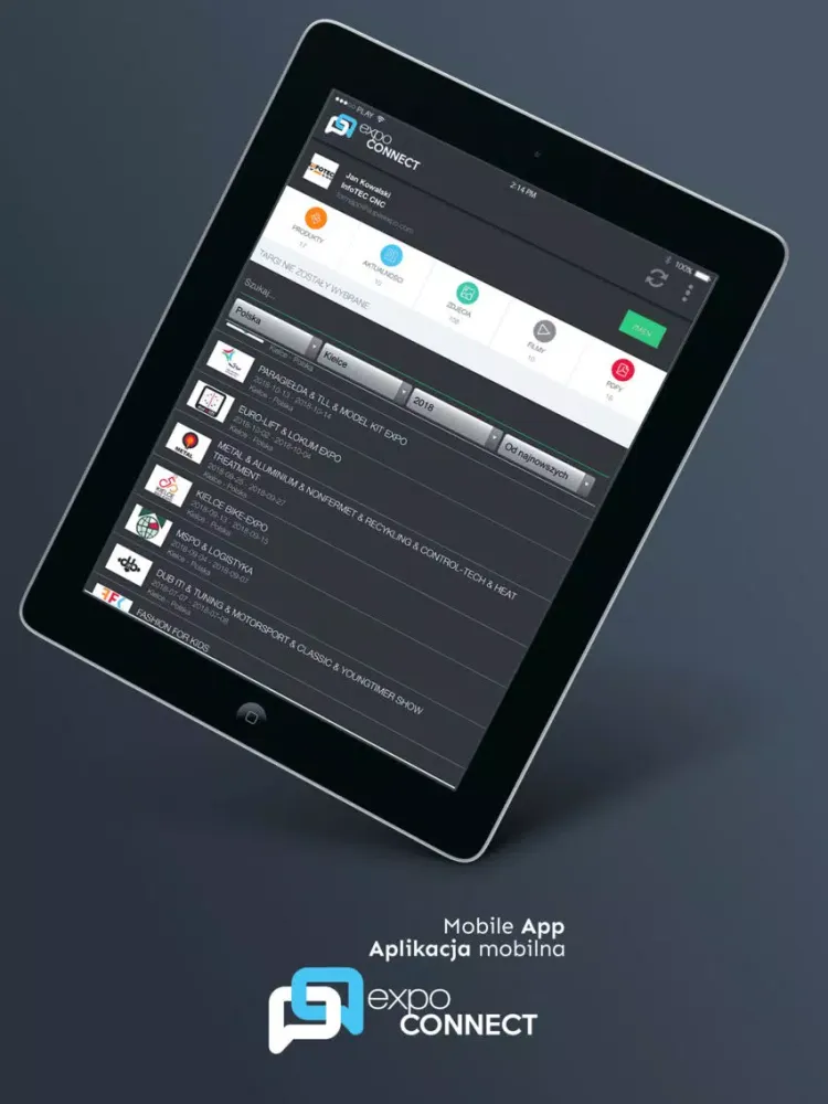 Expo Connect iPad 应用截图